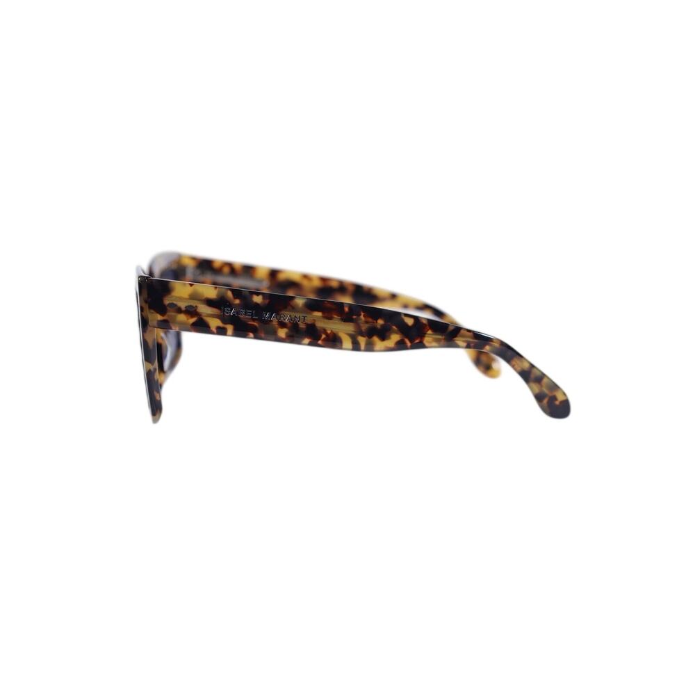 Isabel Marant Square Womens Designer Sunglasses - Yellow Havana / Blue - NWT - Picture 3 of 8